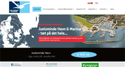 Desktop Screenshot of juelsmindehavn.dk